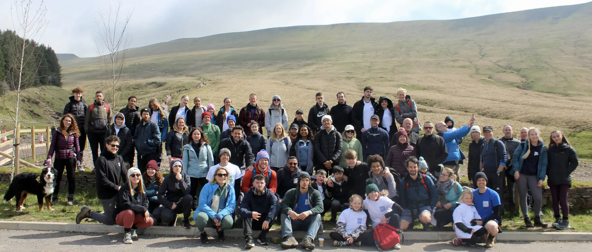 Group Start Line Pen Y Fan