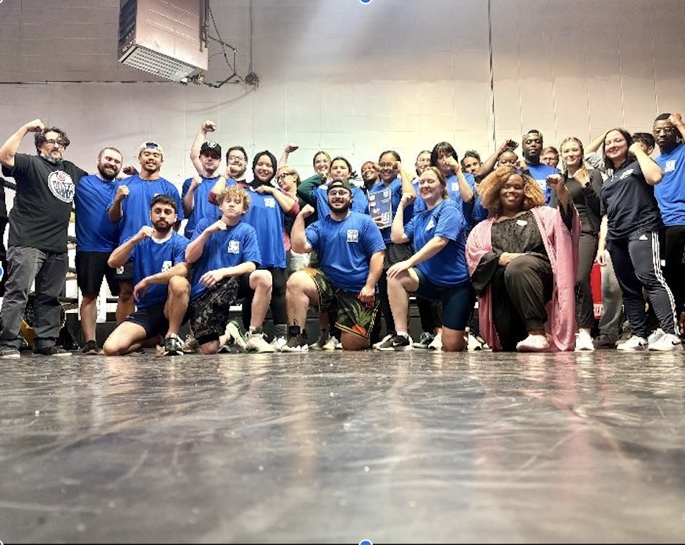 Empire Fighting Chance team with community partners during Box Champions training in Edmonton, Canada back in 2025