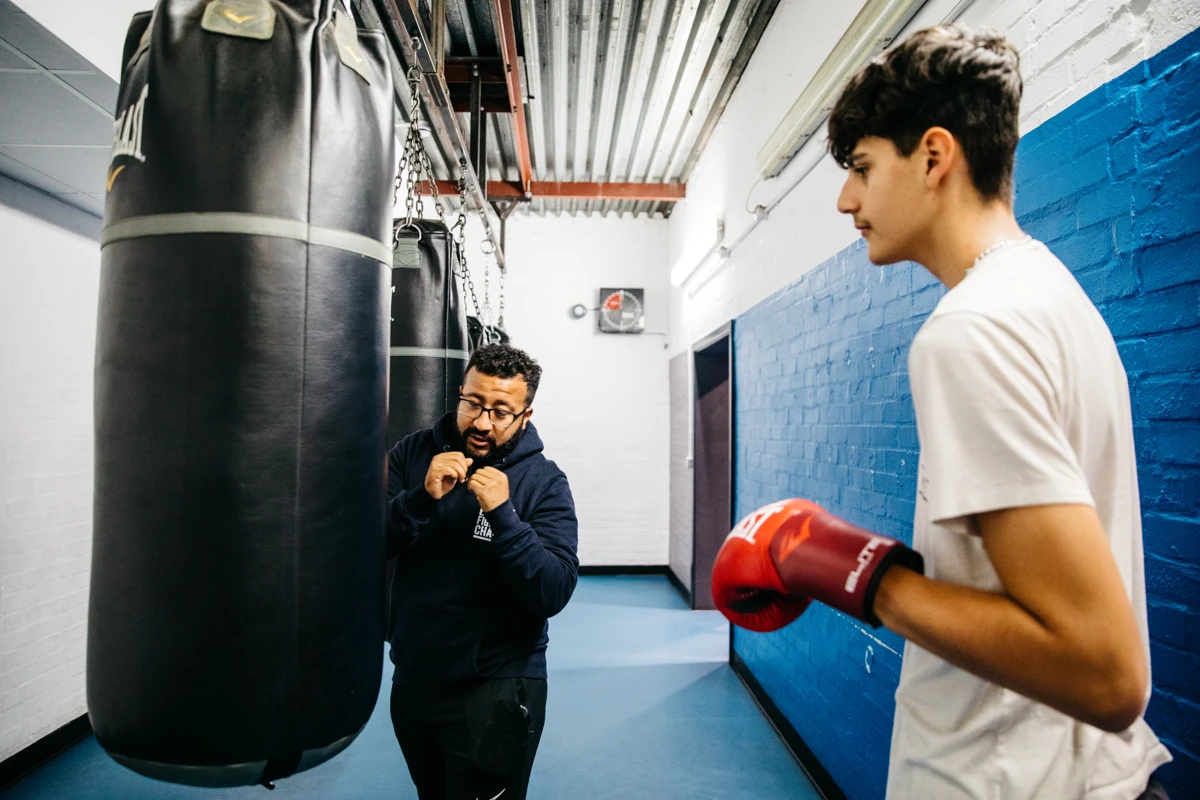 Boxing coach and mentor at Empire Fighting Chance, Bristol