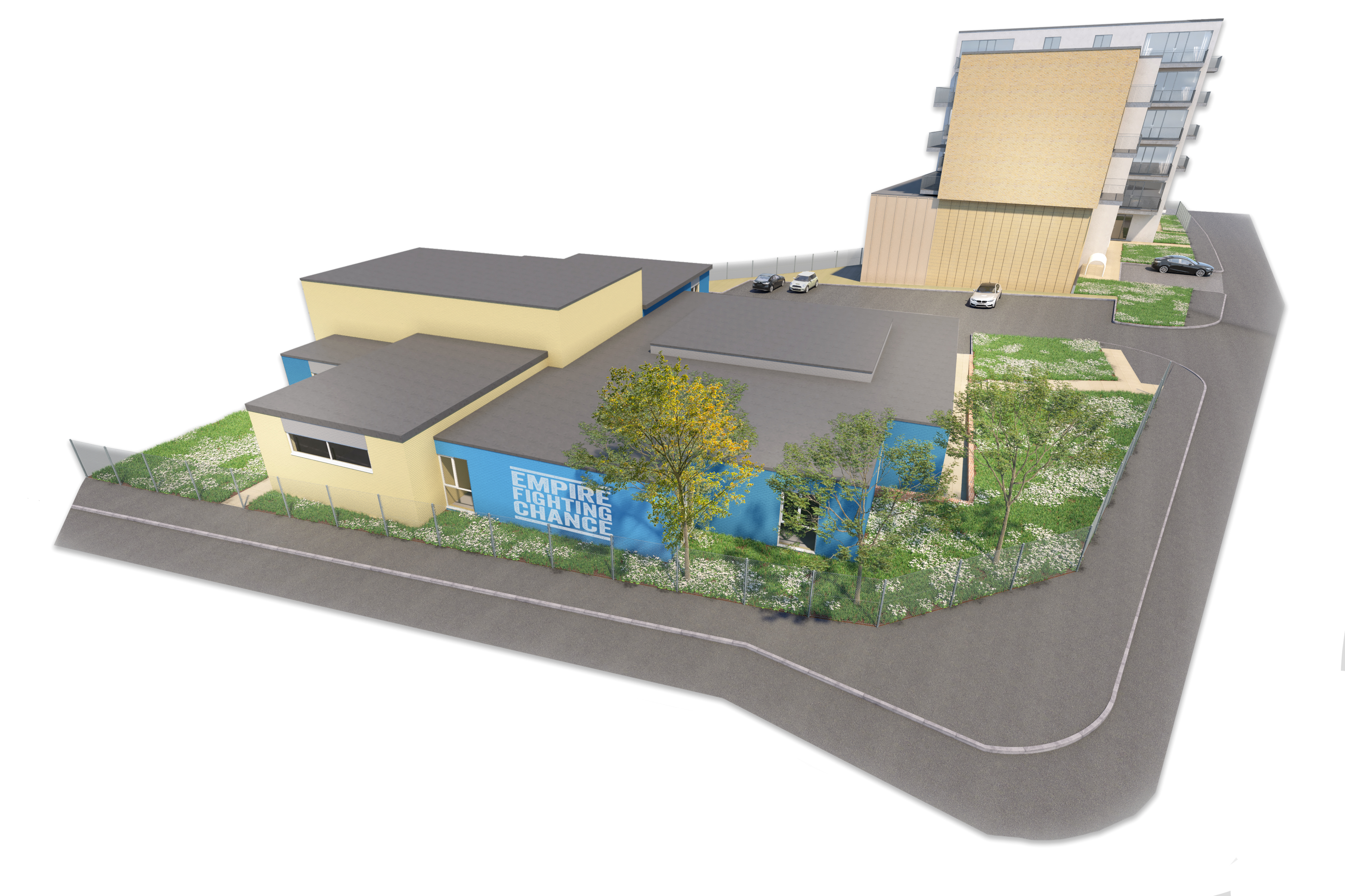 JS Bristol Boxing Club Extention Aerialcgi (3)