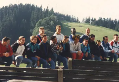 1989 Austria Tour Team Pic