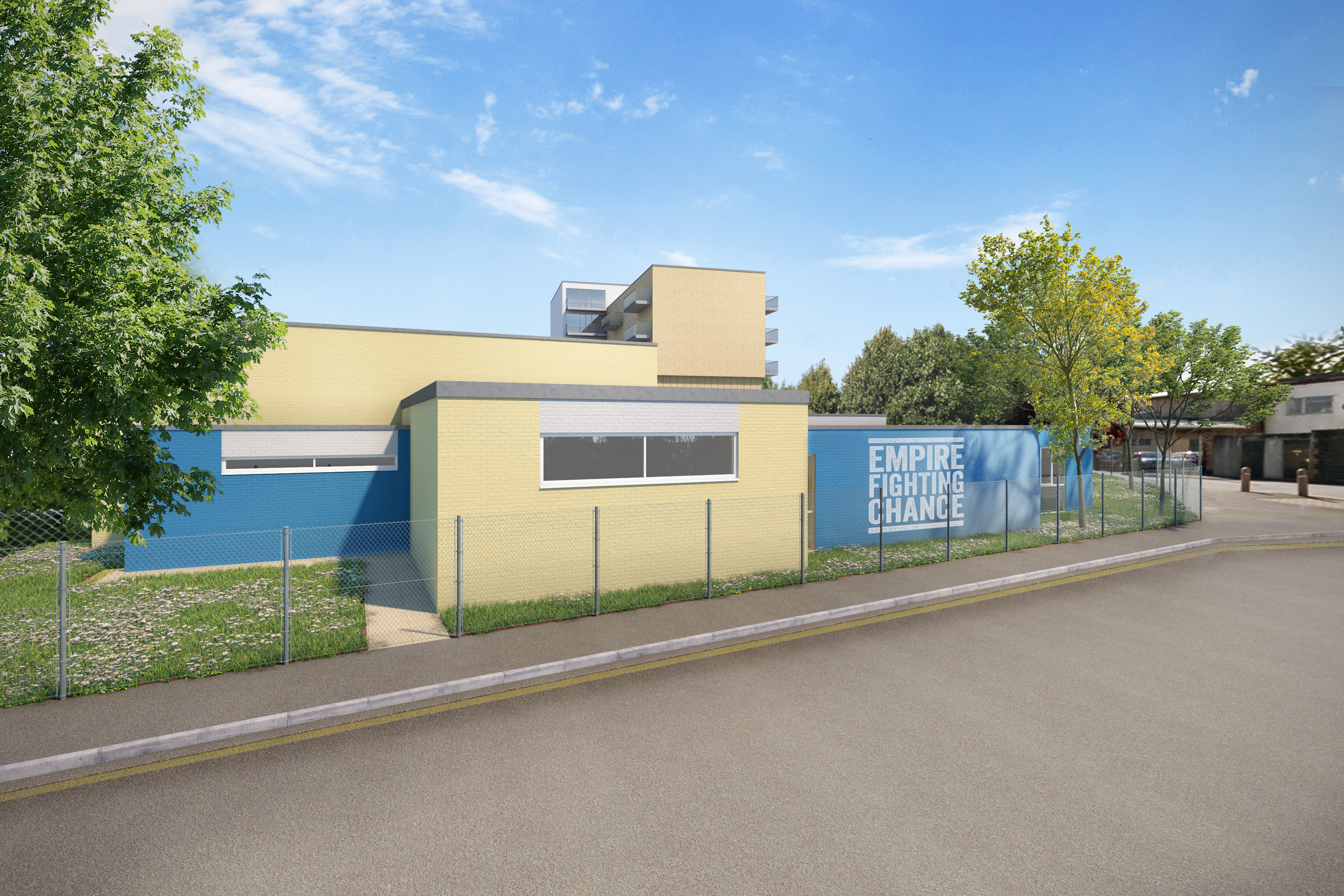 JS Bristol Boxing Club Extention Streetview CGI (1)